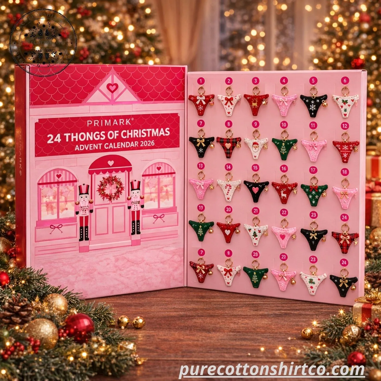 Primark 24 Thongs of Christmas Advent Calendar Special Edition 7 Primark 24 Thongs of Christmas Advent Calendar Special Edition