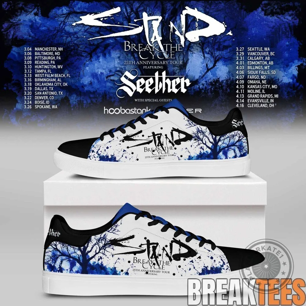 Staind Break The Cycle 25th Anniversary Tour Seether Hoobastank Shoes 2 Staind Break The Cycle 25th Anniversary Tour Seether Hoobastank Shoes