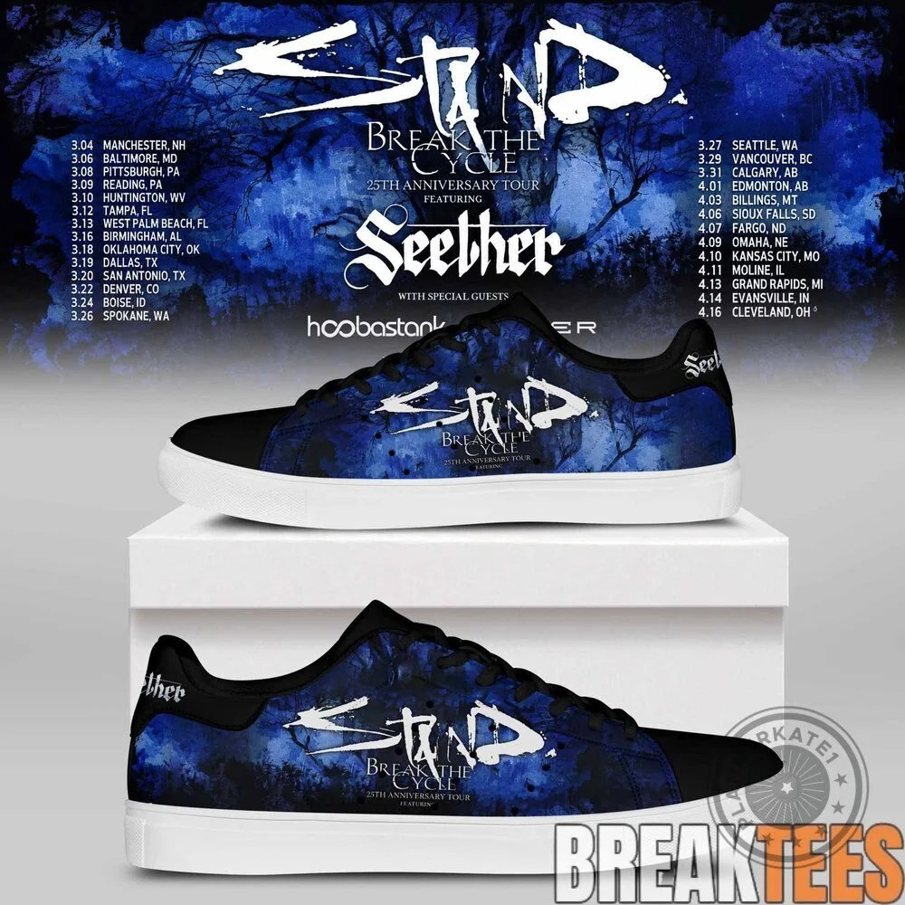 Staind Break The Cycle 25th Anniversary Tour Seether Hoobastank Shoes 3 Staind Break The Cycle 25th Anniversary Tour Seether Hoobastank Shoes