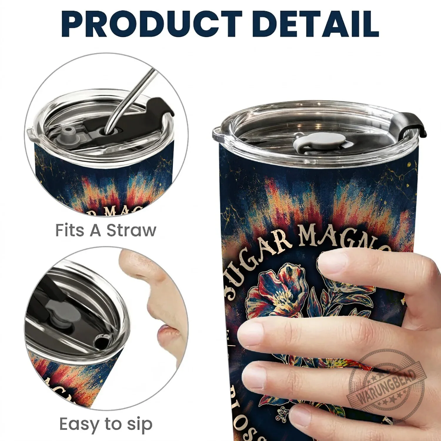 Grateful Dead Sugar Magnolia Lyrics Tie Dye Tumbler 10 Grateful Dead Sugar Magnolia Lyrics Tie Dye Tumbler