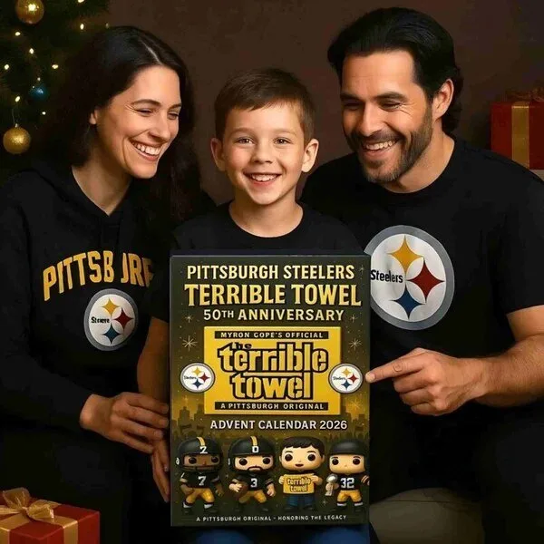 Pittsburgh Steelers Terrible Towel 50th Anniversary Advent Calendar 2026 7 Pittsburgh Steelers Terrible Towel 50th Anniversary Advent Calendar 2026