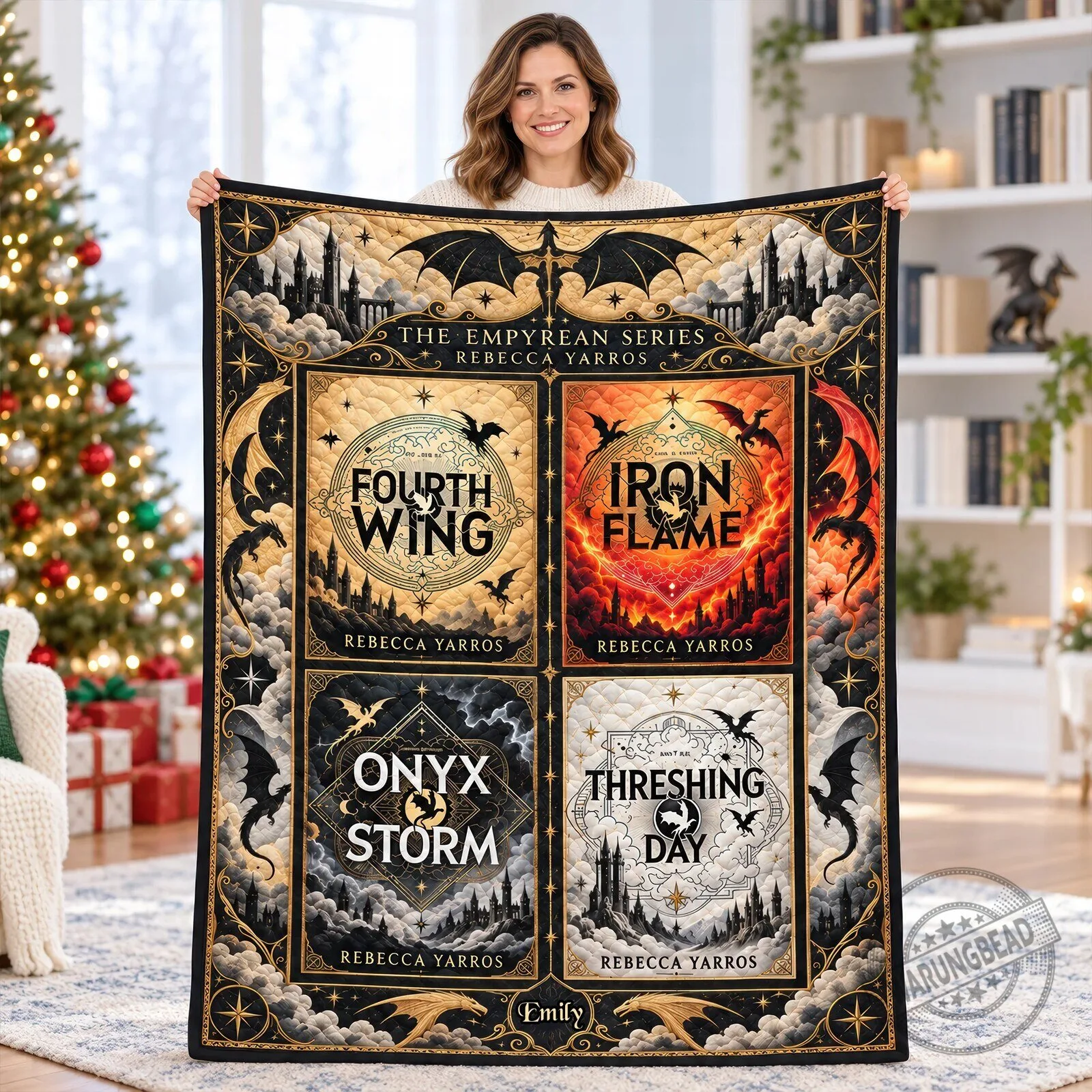 Rebecca Yarros The Empyrean Series Fourth Wing Iron Flame Onyx Storm Threshing Day Blanket 5 Rebecca Yarros The Empyrean Series Fourth Wing Iron Flame Onyx Storm Threshing Day Blanket