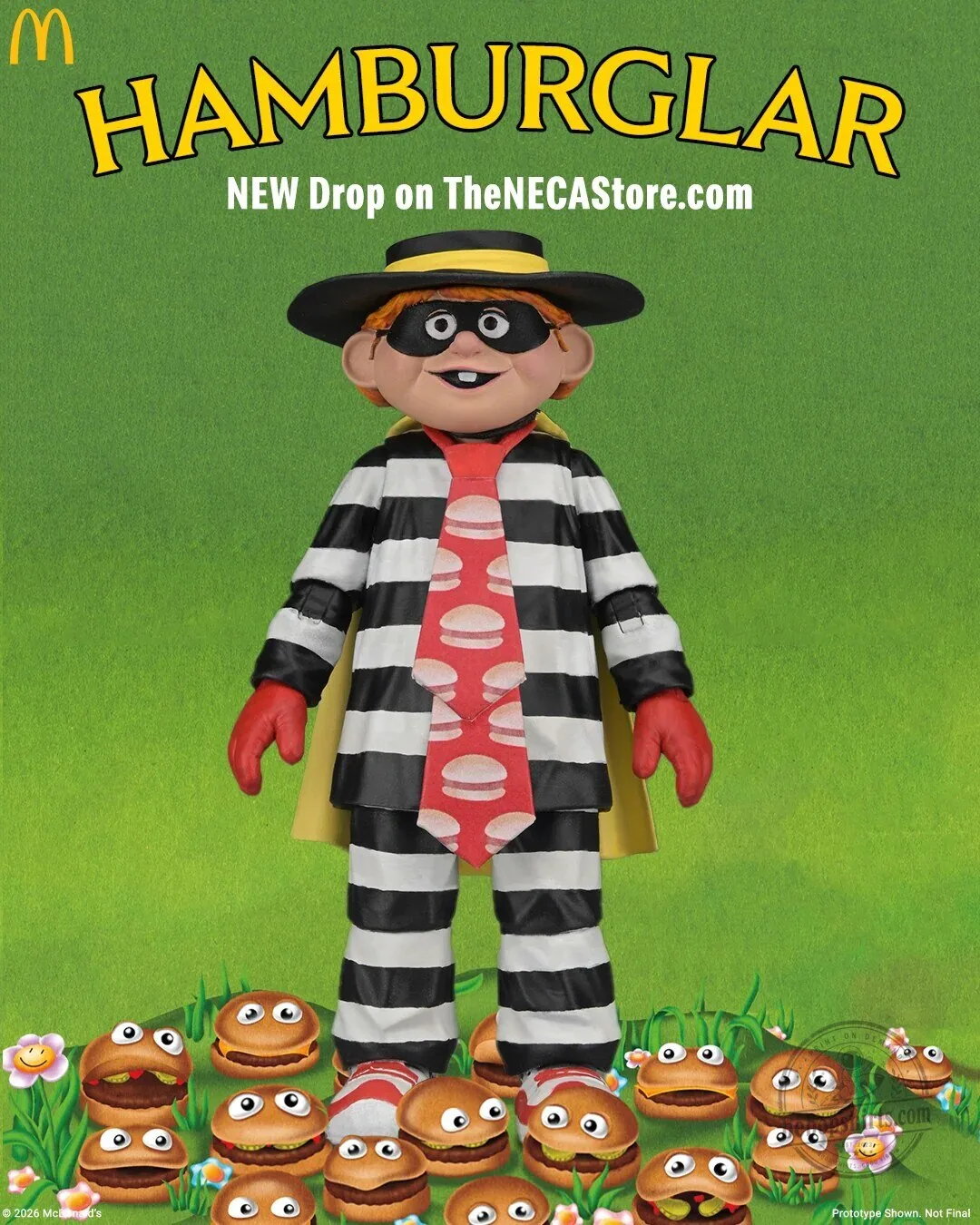 McDonald's Hamburglar Classic Villain Action Figure