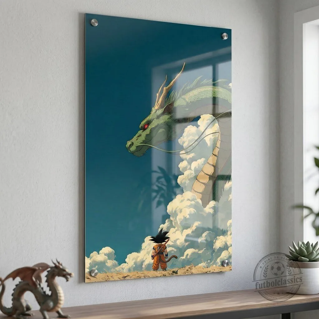 Dragon Ball Z Shenron and Goku Anime Manga Wall Art Poster 3 Dragon Ball Z Shenron and Goku Anime Manga Wall Art Poster
