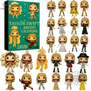 Taylor Swift Eras Tour Christmas Advent Calendar with 24 Funko Pop Figures