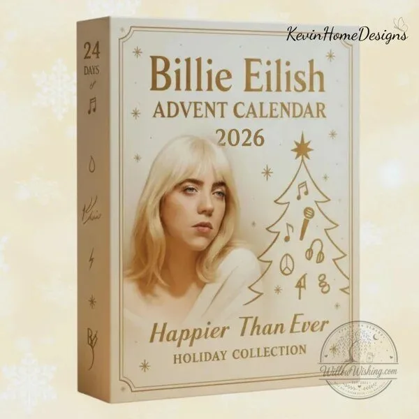 Billie Eilish Happier Than Ever Music Fan Holiday Collection Advent Calendar 6 Billie Eilish Happier Than Ever Music Fan Holiday Collection Advent Calendar