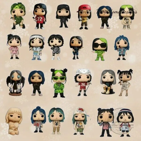 Billie Eilish Happier Than Ever Music Fan Holiday Collection Advent Calendar 7 Billie Eilish Happier Than Ever Music Fan Holiday Collection Advent Calendar