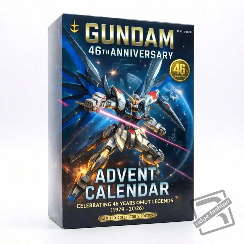 Gundam 46th Anniversary Advent Calendar, 24 Acrylic Mini Figure