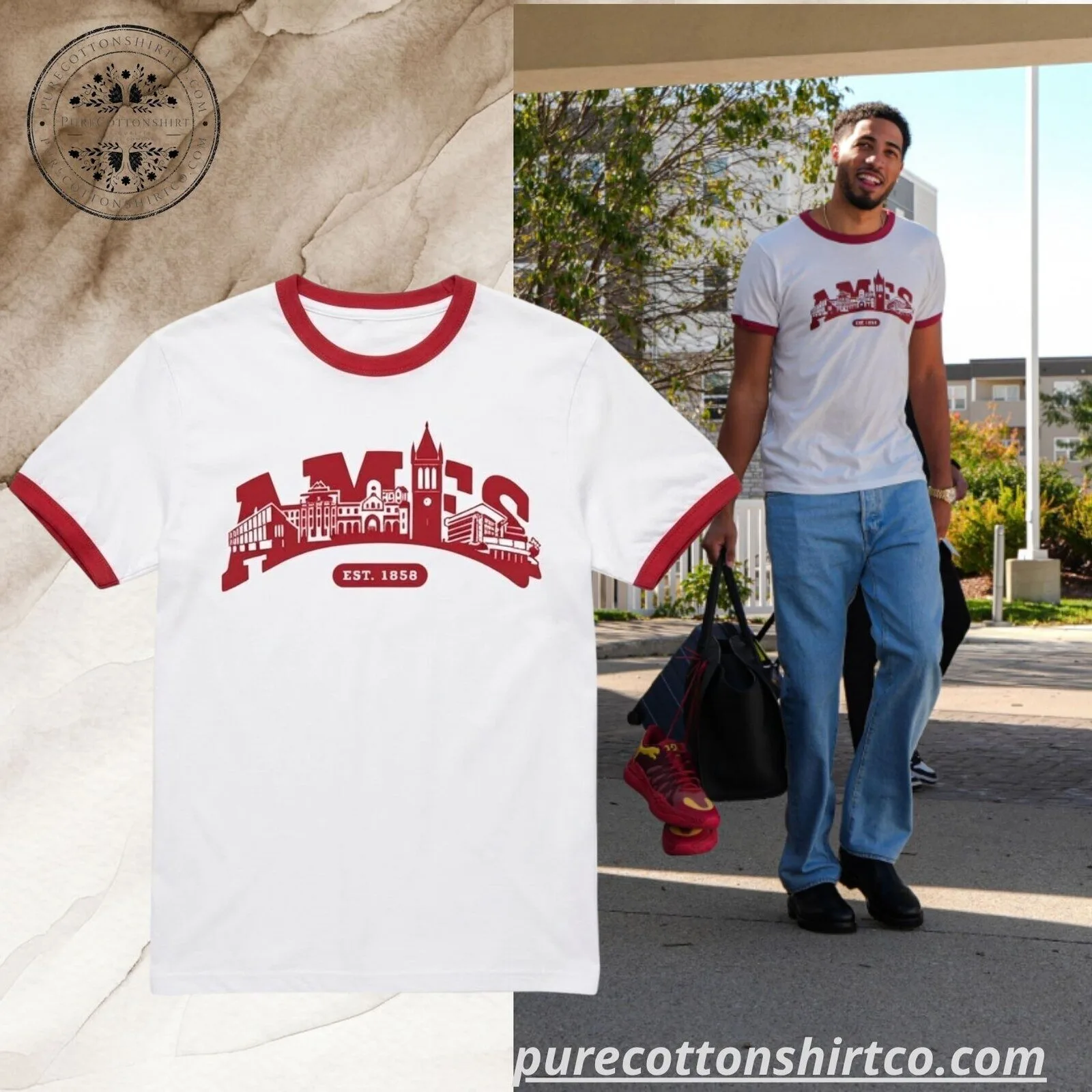 "Top 5 Trendy Apparel Picks for 2026: From Shirts to Beanies" 4 Tyrese Haliburton Ames City Est 1858 Shirt