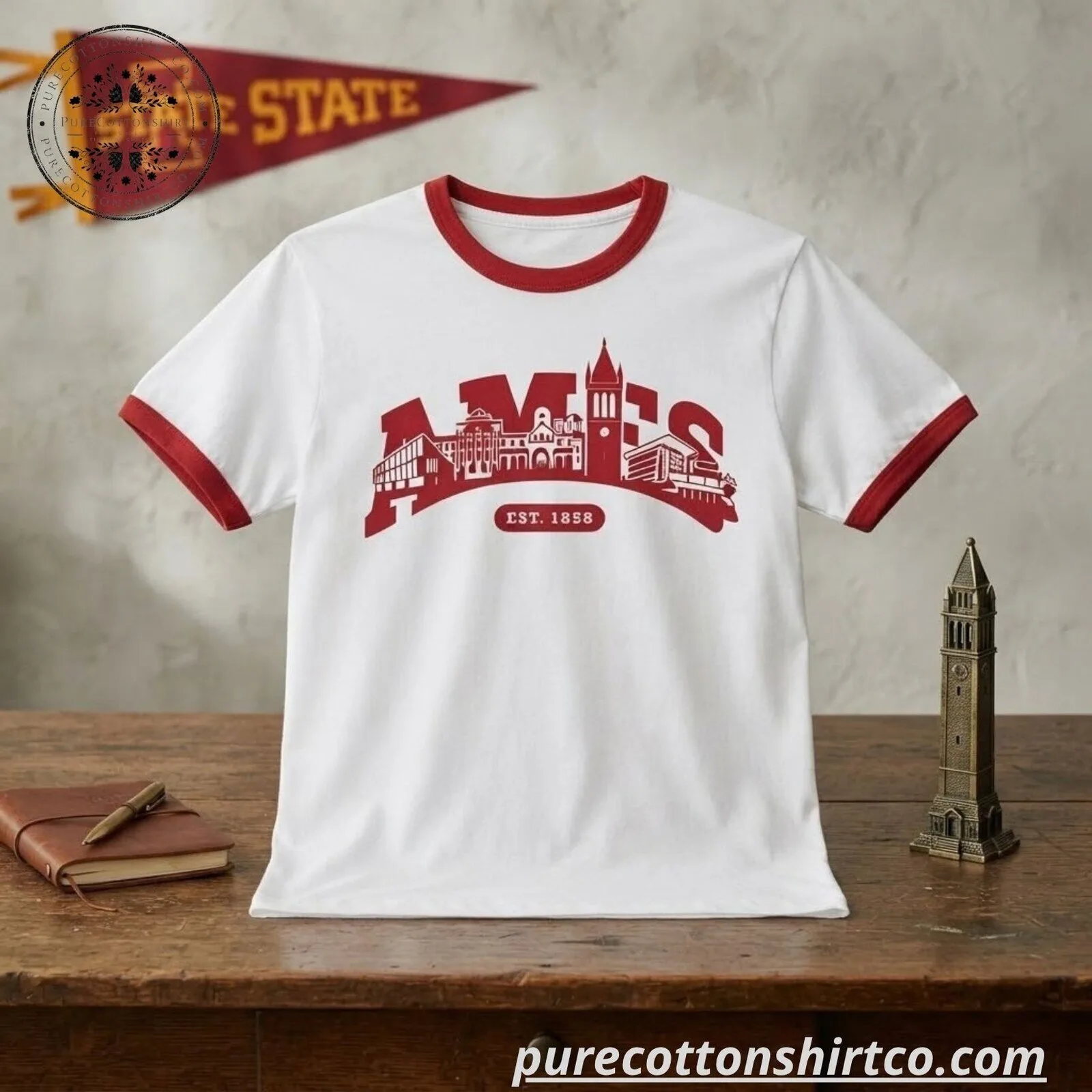 Tyrese Haliburton Ames City Est 1858 Shirt 5 Tyrese Haliburton Ames City Est 1858 Shirt