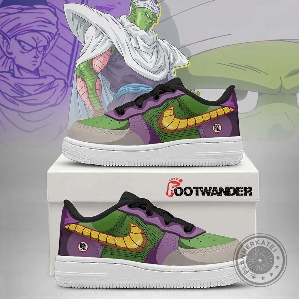 Piccolo Dragon Ball Z Anime Custom Design Low Top Shoes