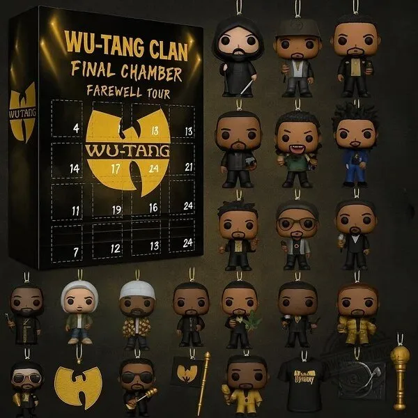 Wu-Tang Clan Funko Pop Advent Calendar Christmas Countdown Box