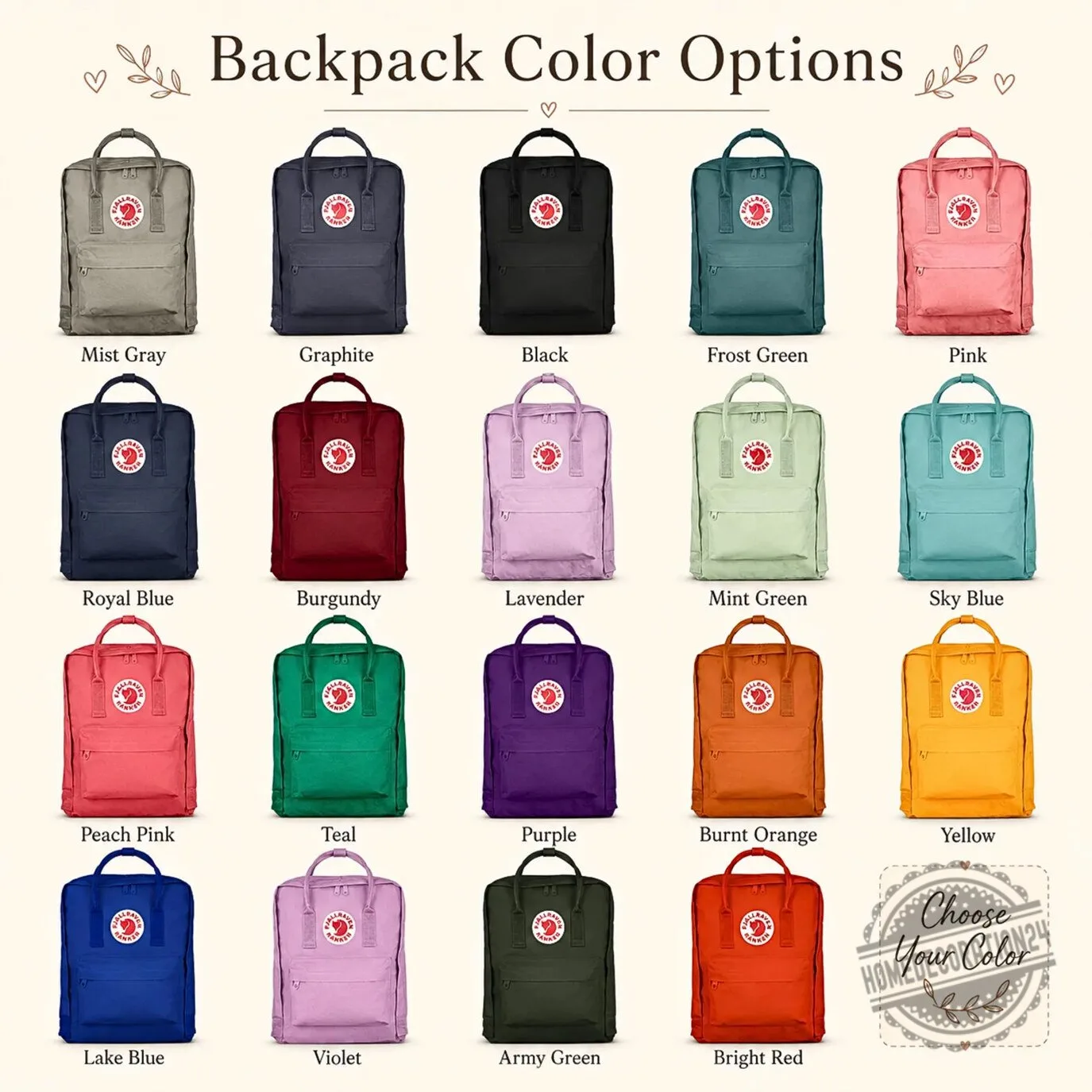 Coca-Cola Fjallraven Kanken Embroidered Backpack 7 Coca-Cola Fjallraven Kanken Embroidered Backpack