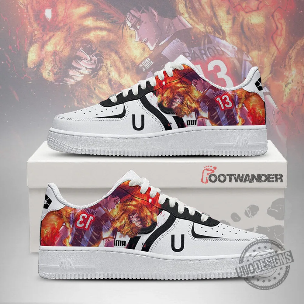 Barou Shoei Blue Lock Anime Manga Football Air Force One Sneakers