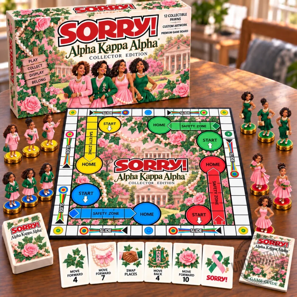 Alpha Kappa Alpha Sorority Incorporated Sorry! Collector's Edition Board Game