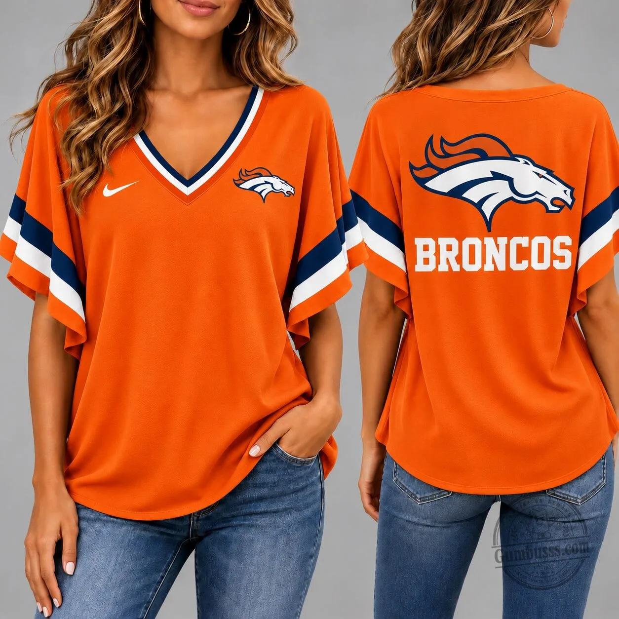 Denver Broncos Women's Nike NFL Game Day Short Sleeve Football T-Shirt
