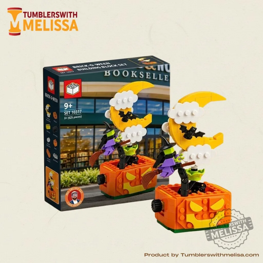 Halloween Make & Take Witch Moon & Pumpkin Bullding Block Set 3 Halloween Make & Take Witch Moon & Pumpkin Bullding Block Set premium quality collectible or lifestyle product for everyday use
