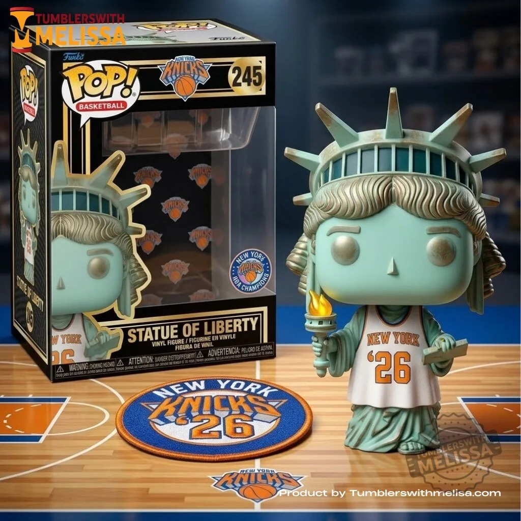 NBA — New York Knicks Statue of Liberty 2026 NBA Champions - Ring Night Funko Pop Figures