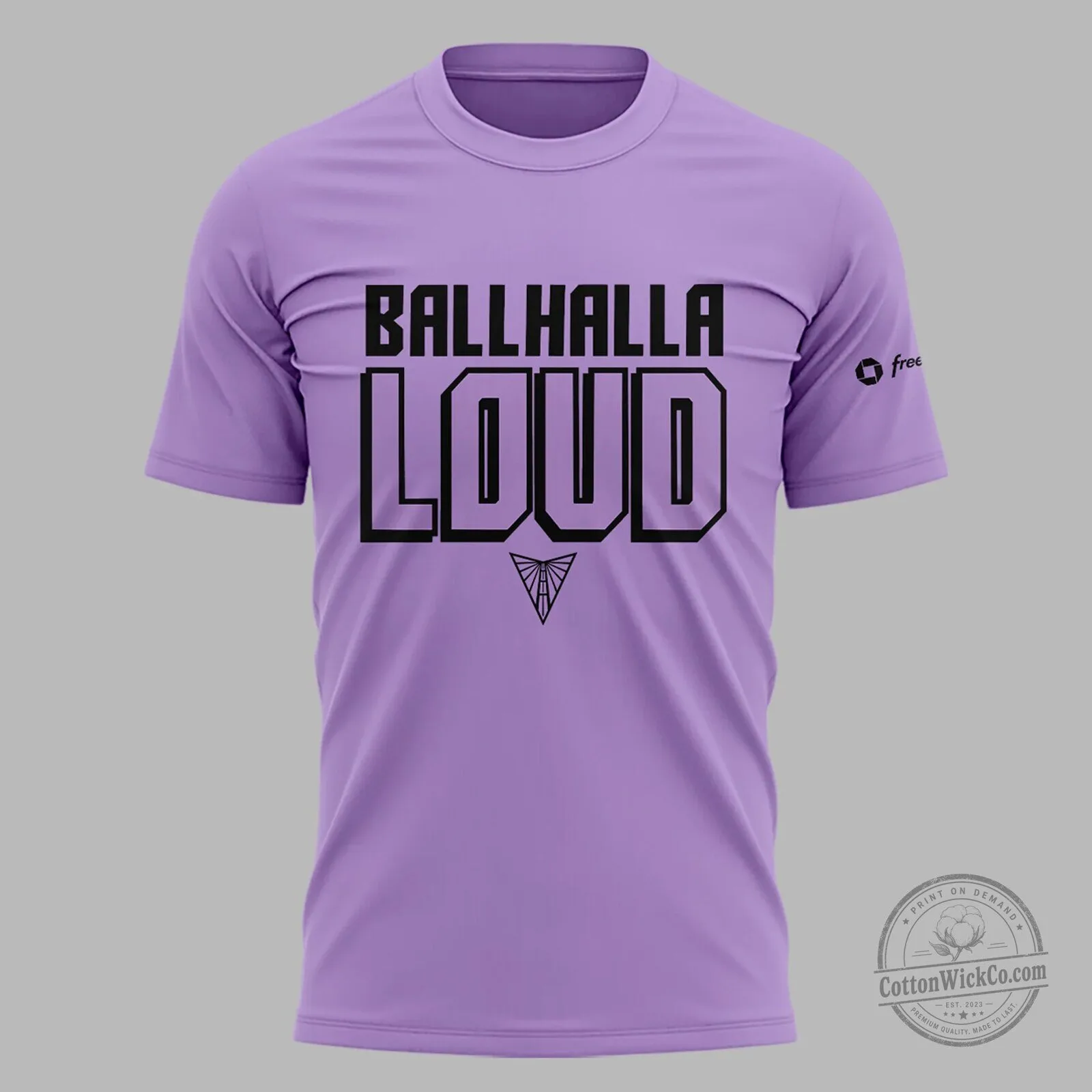 Loud Basketball Fan T-Shirt for Golden State Valkyries - Ballhalla Design 6 Loud Basketball Fan T-Shirt for Golden State Valkyries - Ballhalla Design