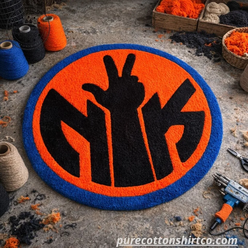 Jalen Brunson New York Knicks Round Rug 🔥🗽