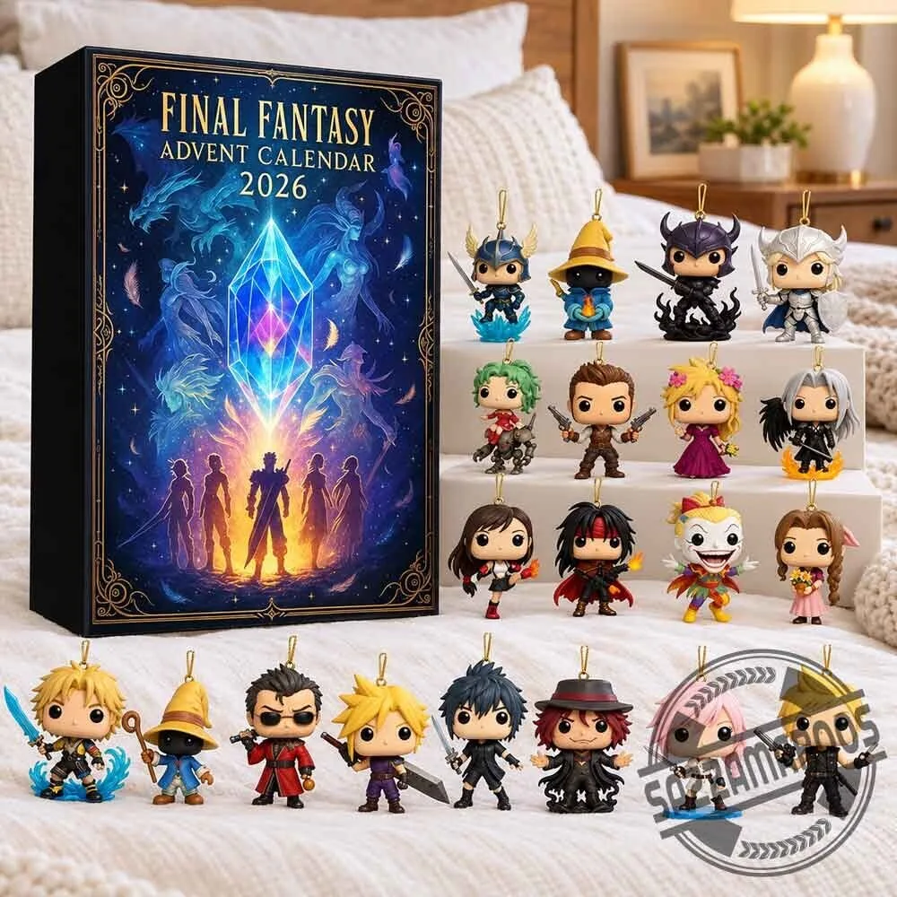 Final Fantasy Advent Calendar 2026 – 24 Days Character Christmas Ornaments 3 Final Fantasy Advent Calendar 2026 – 24 Days Character Christmas Ornaments