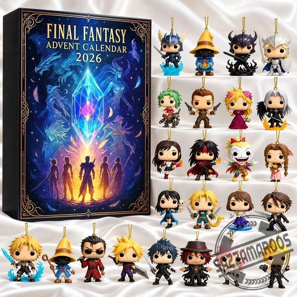 Final Fantasy Advent Calendar 2026 – 24 Days Character Christmas Ornaments 4 Final Fantasy Advent Calendar 2026 – 24 Days Character Christmas Ornaments