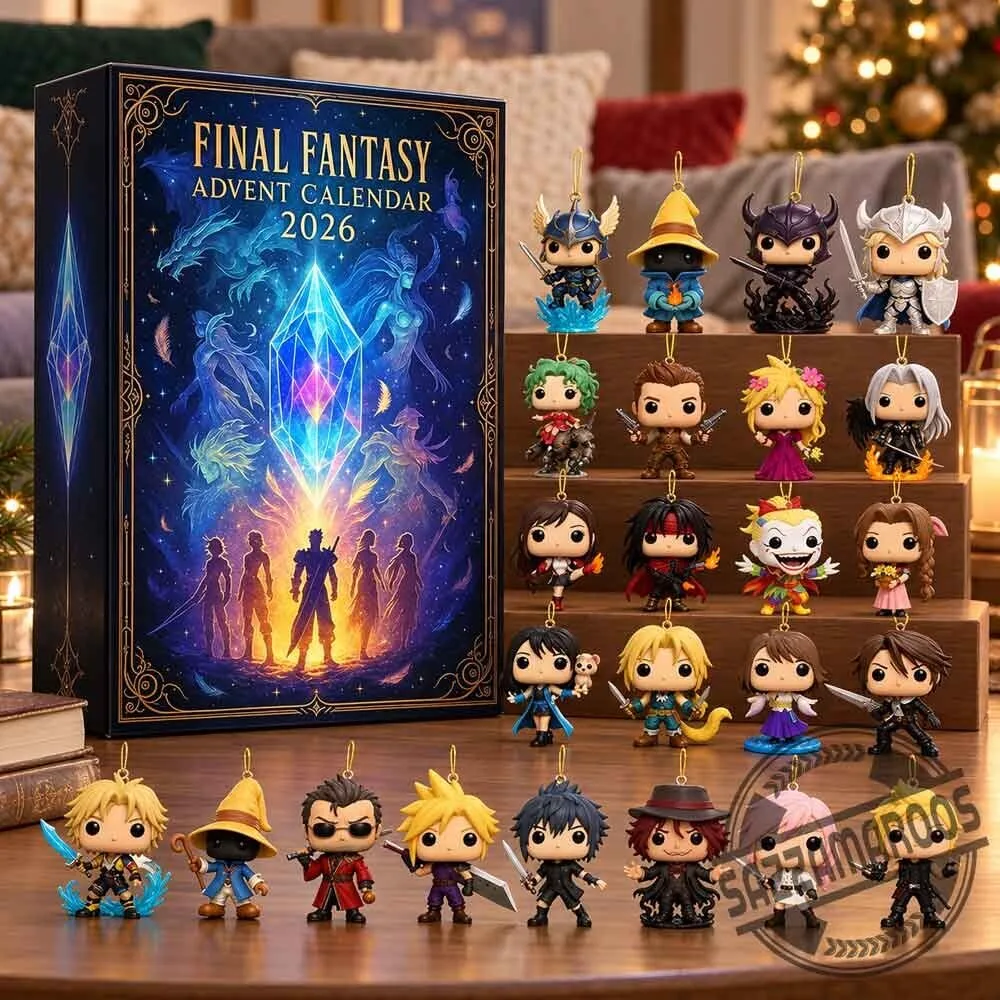 Final Fantasy Advent Calendar 2026 – 24 Days Character Christmas Ornaments 5 Final Fantasy Advent Calendar 2026 – 24 Days Character Christmas Ornaments