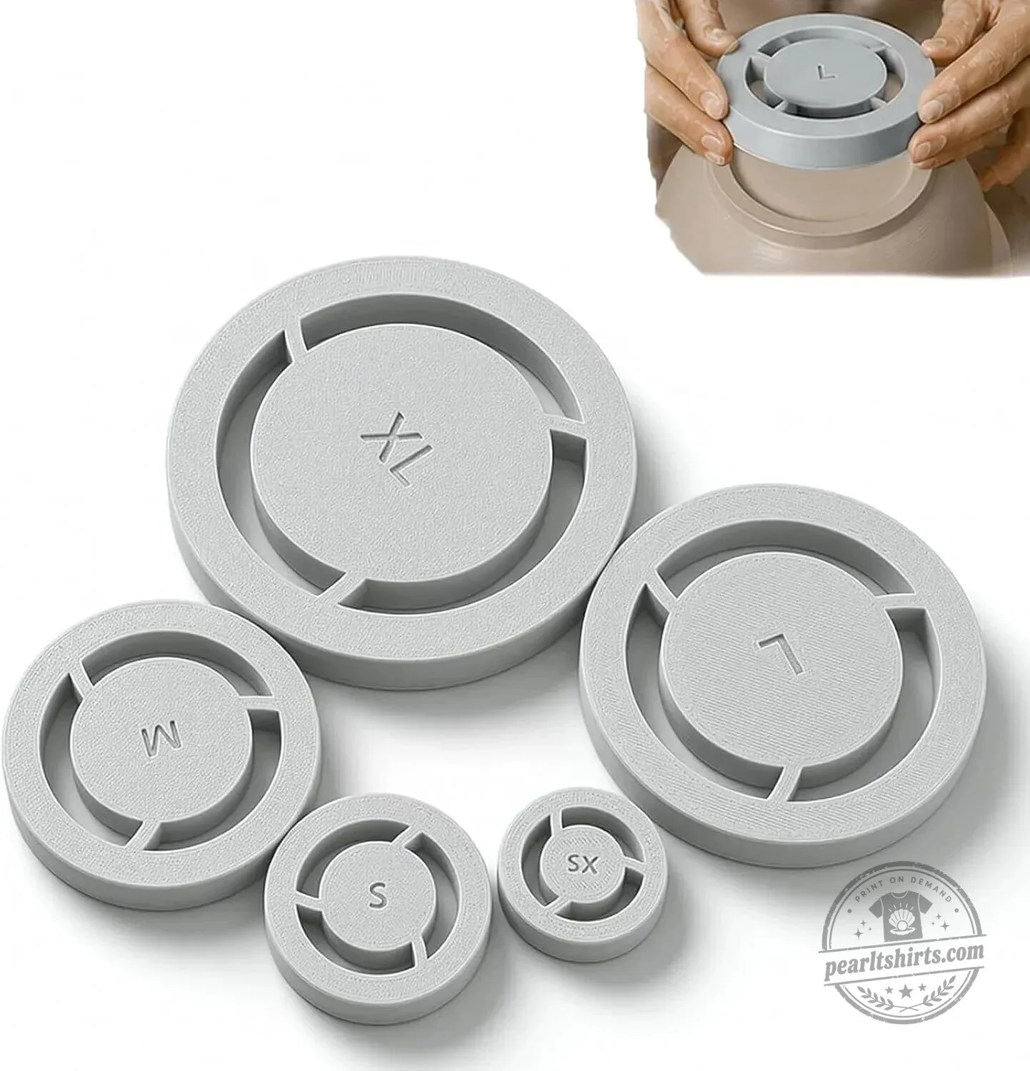 Pottery Wheel Clay Centering Tool Set for Bowls, Cups, and Mugs 13 Pottery Wheel Clay Centering Tool Set for Bowls, Cups, and Mugs