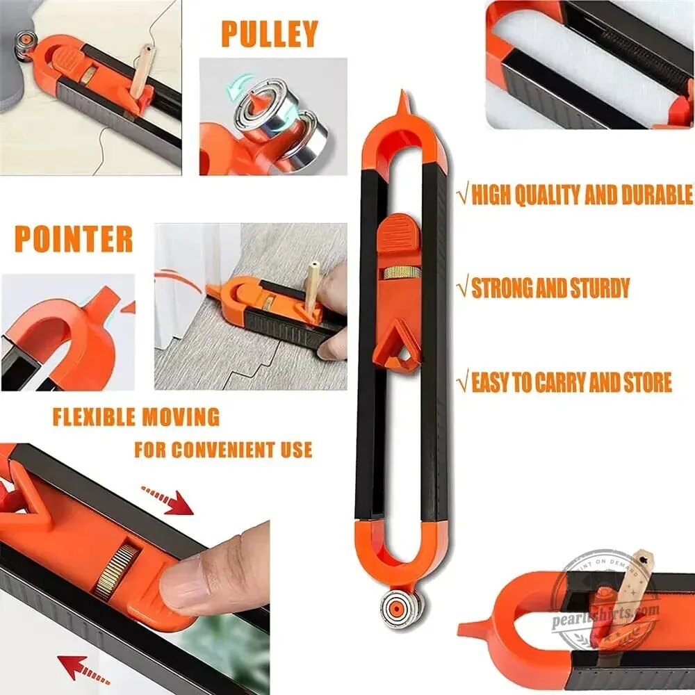 Adjustable Contour Profile Scriber Tool with Pencil Lock for Woodworking 9 Adjustable Contour Profile Scriber Tool with Pencil Lock for Woodworking