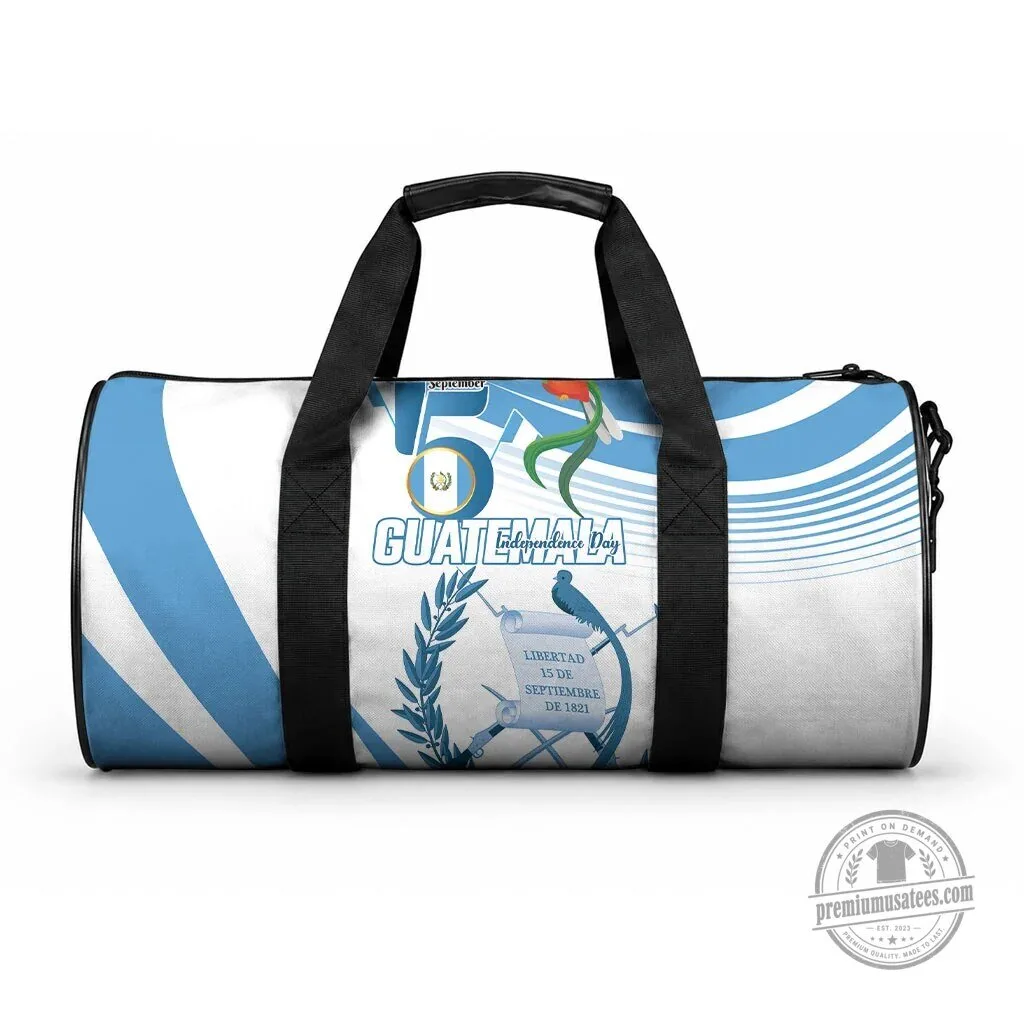 Guatemala Independence Day September 15 1821 National Emblem Duffle Bag
