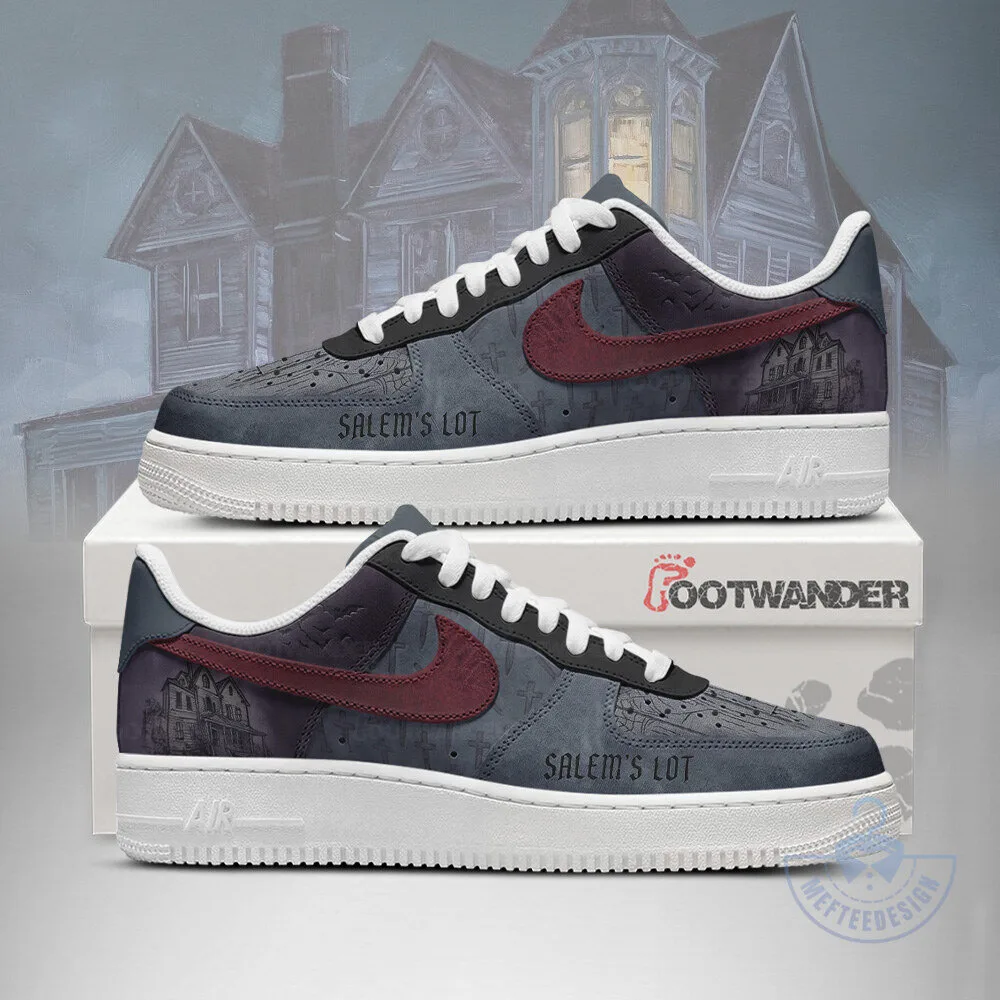 Stephen King Salem's Lot Horror Novel Themed Custom Sneakers Shoes