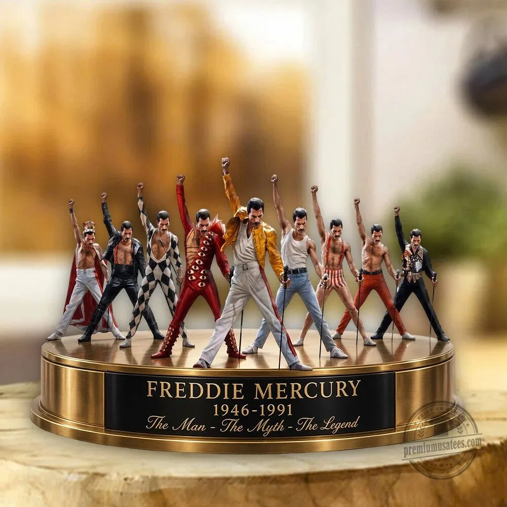 Freddie Mercury The Man The Myth The Legend Commemorative Figurine