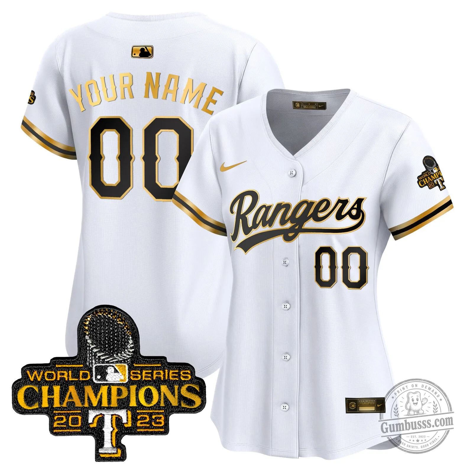 Custom Baseball Jersey for Texas Rangers 2023 World Series Champions 20 Custom Baseball Jersey for Texas Rangers 2023 World Series Champions