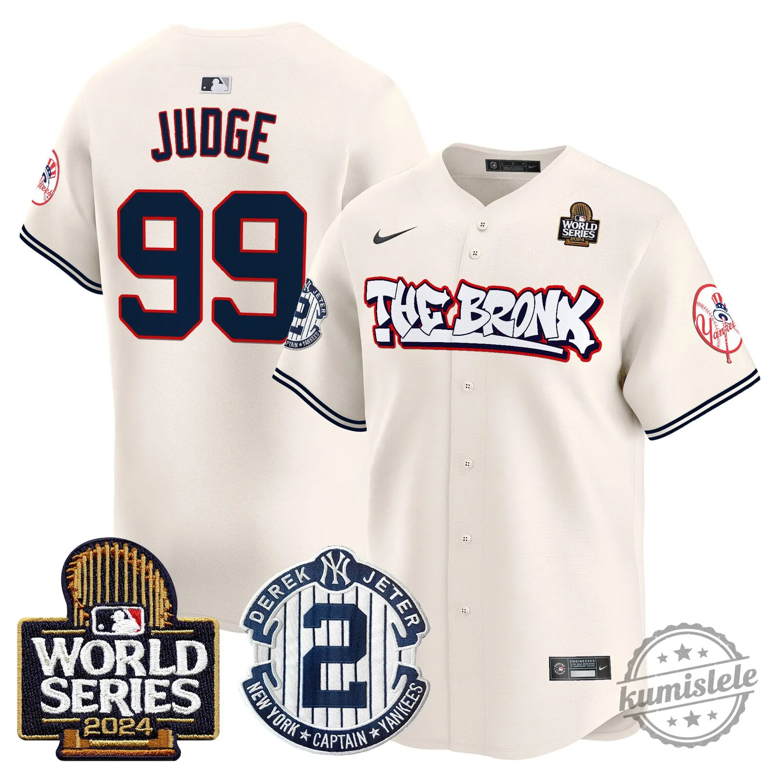 2024 World Series Aaron Judge Jersey – New York Yankees Baseball Gear