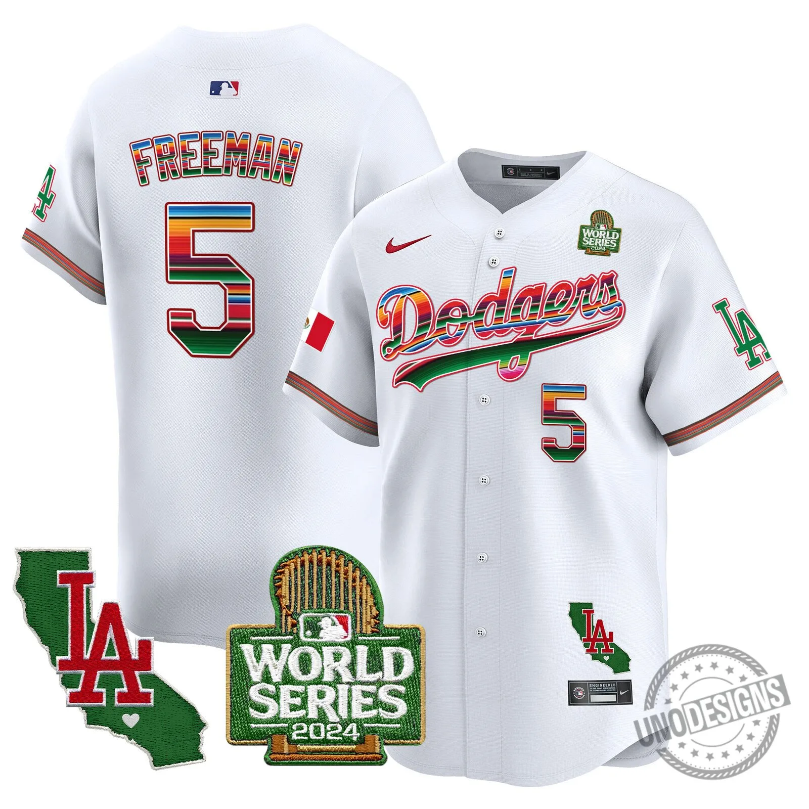 Los Angeles Dodgers 2024 World Series Fernando Valenzuela Baseball Jersey 58 Los Angeles Dodgers 2024 World Series Fernando Valenzuela Baseball Jersey