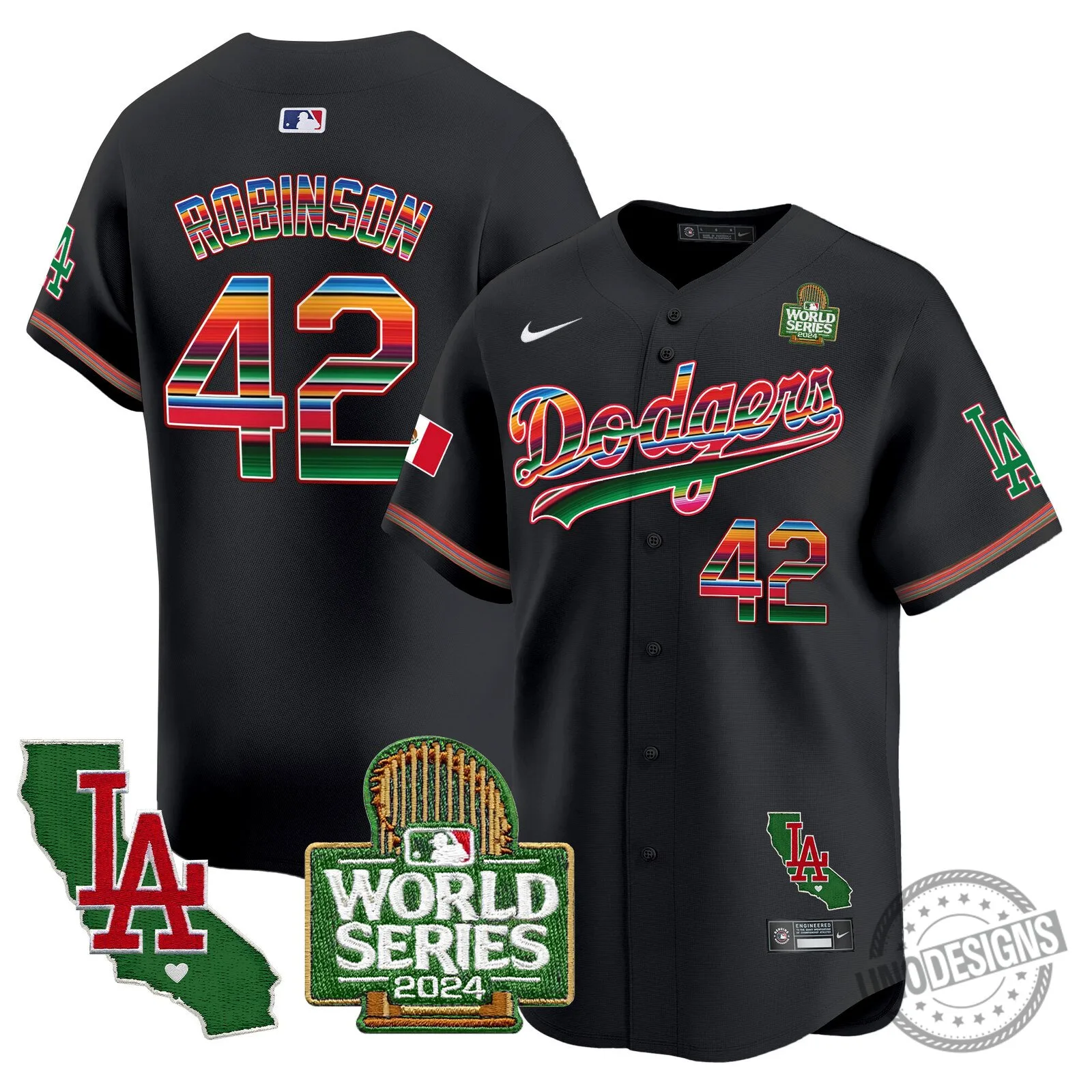 Los Angeles Dodgers 2024 World Series Fernando Valenzuela Baseball Jersey 74 Los Angeles Dodgers 2024 World Series Fernando Valenzuela Baseball Jersey