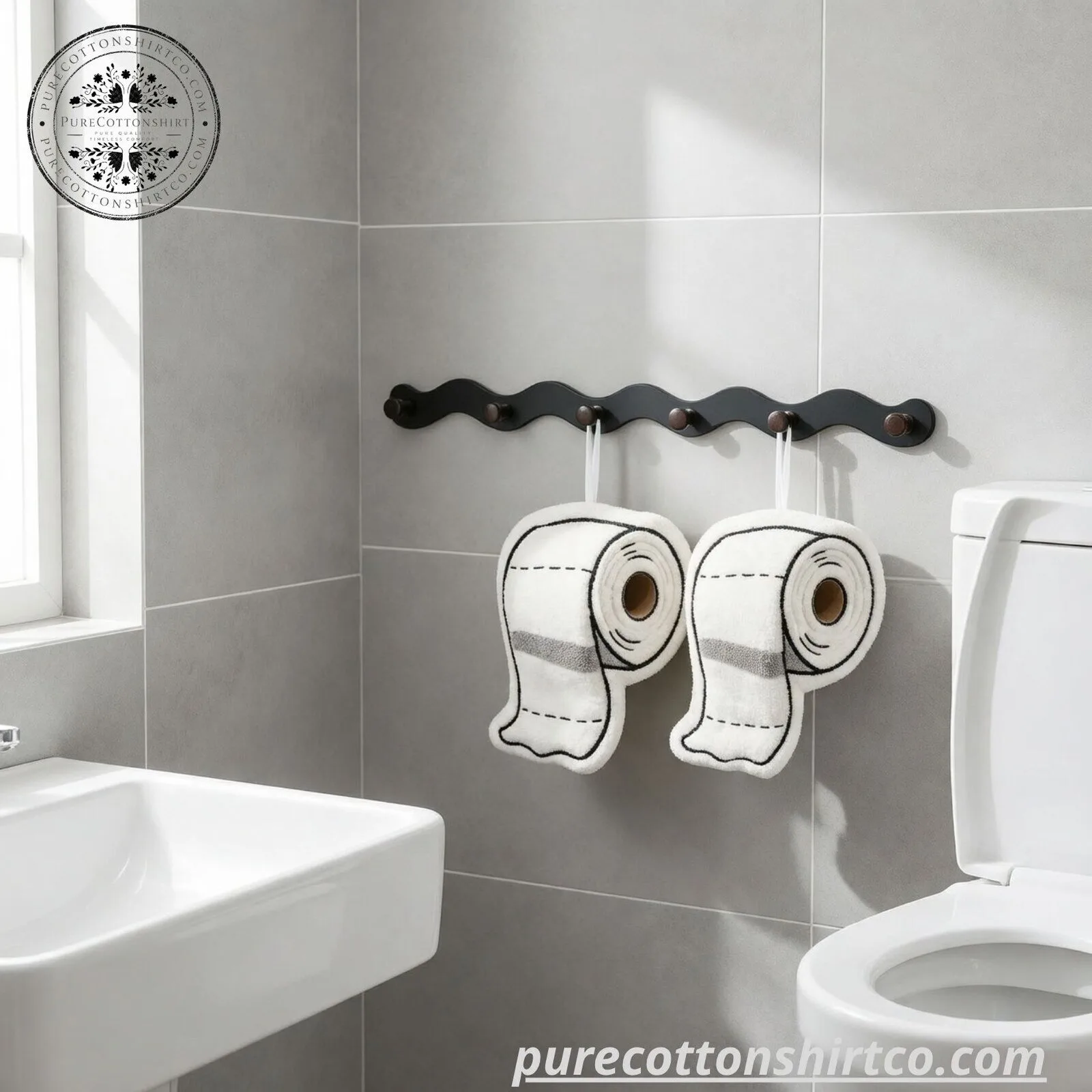 Toilet Paper Roll Hand Towel 2026 – Funny Hanging Bathroom Towel 6 Toilet Paper Roll Hand Towel 2026 – Funny Hanging Bathroom Towel