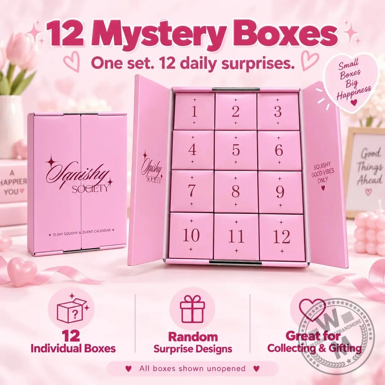 🎀 Pink Squishy Advent Calendar 🎁 24 Days of Soft, Satisfying Holiday Surprises 7 🎀 Pink Squishy Advent Calendar 🎁 24 Days of Soft, Satisfying Holiday Surprises