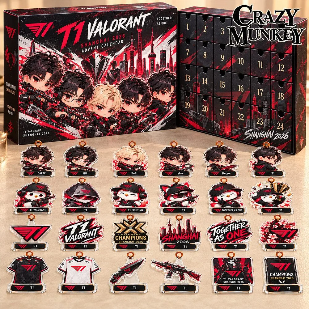T1 Valorant Champions Shanghai 2026 Advent Calendar | Collectibles
