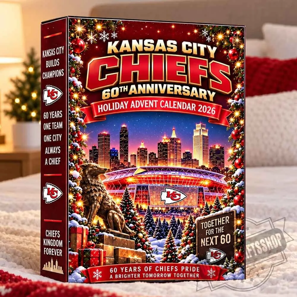 Kansas City Chiefs 60th Anniversary Holiday Advent Calendar 2026 4 Kansas City Chiefs 60th Anniversary Holiday Advent Calendar 2026