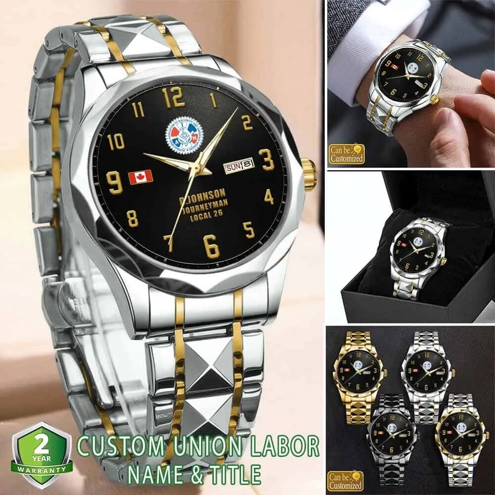 Stainless Steel Watch for Municipal Workers of the Canadian Union of Public Employees 5 Stainless Steel Watch for Municipal Workers of the Canadian Union of Public Employees
