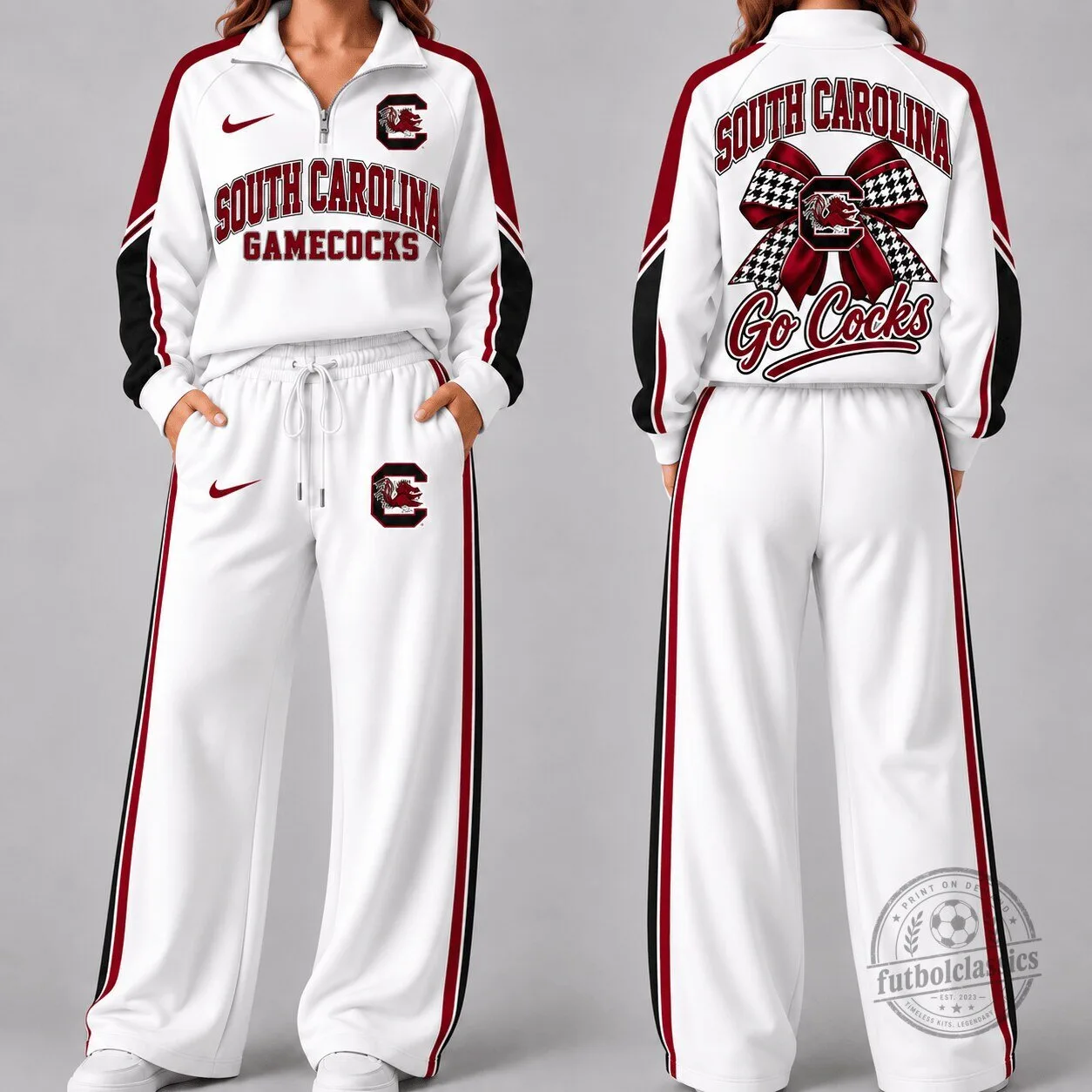 South Carolina Gamecocks Women's Quarter Zip Tracksuit