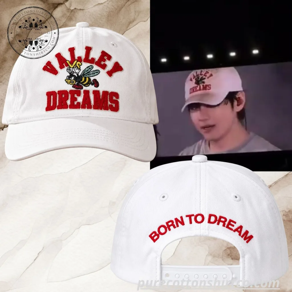 BTS V Valley Dreams Baseball Cap Hat - BTS WORLDTOUR ARIRANG LATAM BTS V Valley Dreams Baseball Cap Hat - BTS WORLDTOUR ARIRANG LATAM