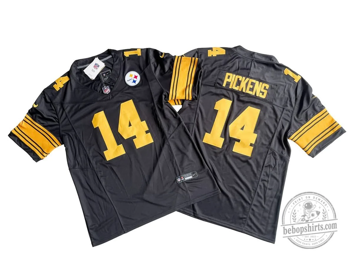 George Pickens Pittsburgh Steelers Black Alternate Football Jersey