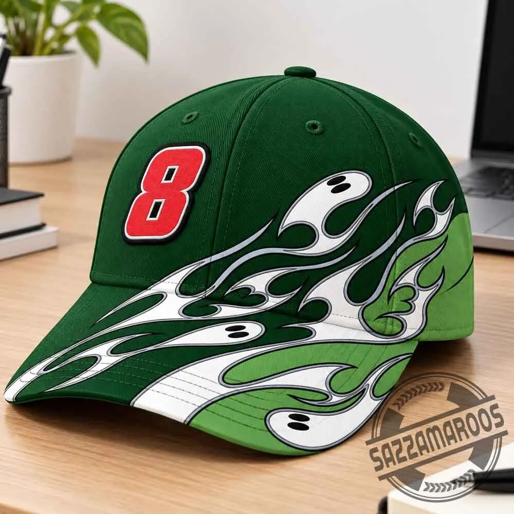 Ghost Flame NASCAR Baseball Cap Hat 3 Ghost Flame NASCAR Baseball Cap Hat
