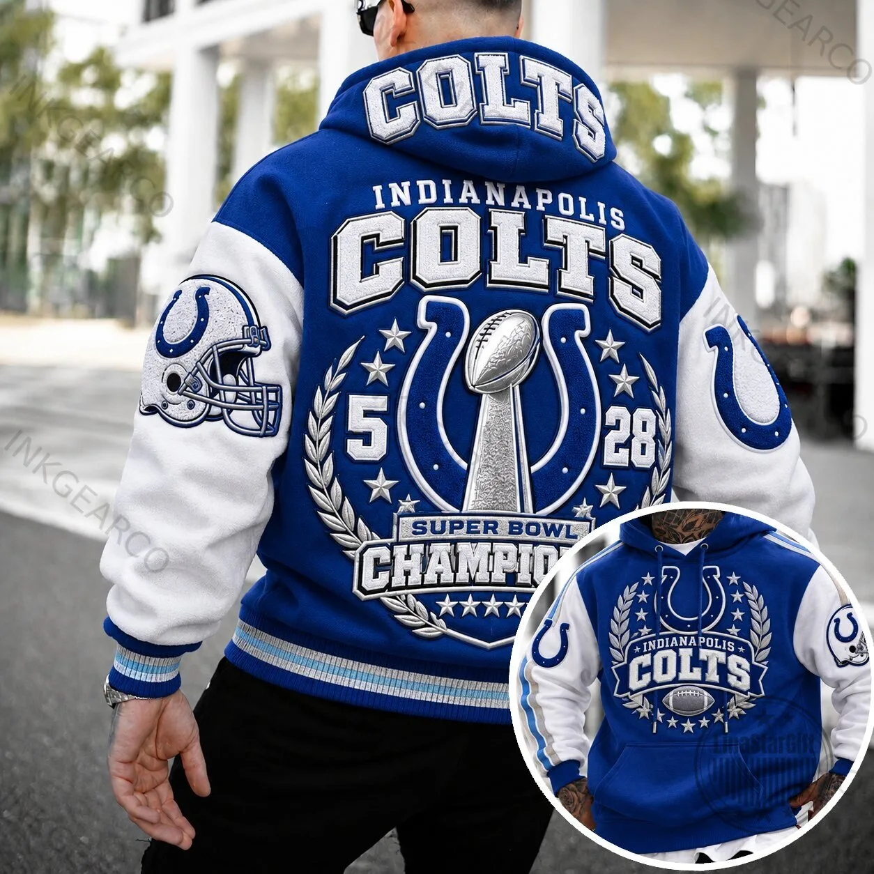 Indianapolis Colts Super Bowl Champion Football Hoodie