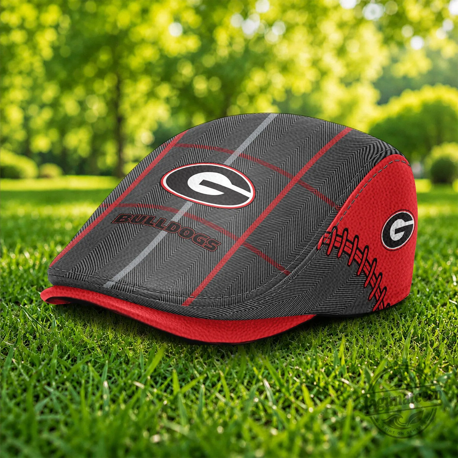 Georgia Bulldogs National Collegiate Athletic Association Flat Cap