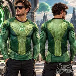 Hal Jordan Green Lantern Tactical Suit Compression Shirt | Apparel