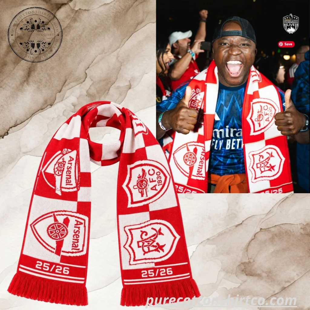 Arsenal FC Soccer Fan Scarf 25/26