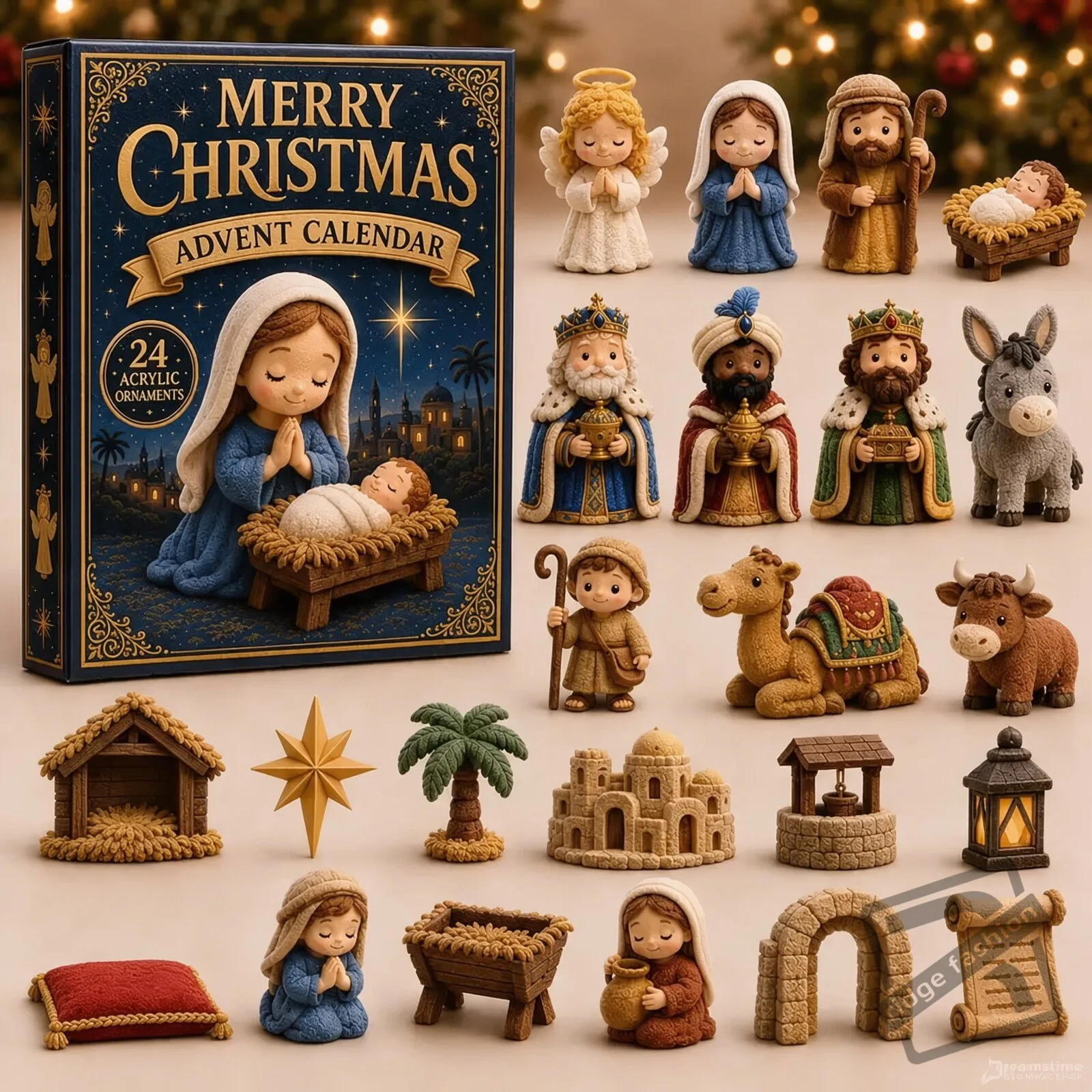 Holy Night Nativity Christmas Advent Calendar 2026 4 Holy Night Nativity Christmas Advent Calendar 2026 product view